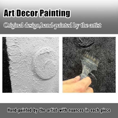 HUBOSKN Black And White Canvas Wall Art - Image 5