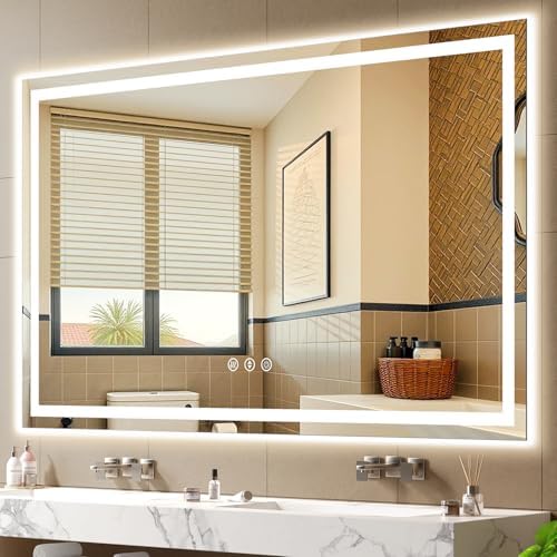 72"x 36" LED Bathroom Mirror by Lmsedf
