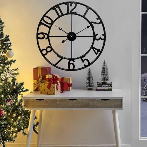 CLXEAST Silent 24 Inch Wall Clocks - Image 5
