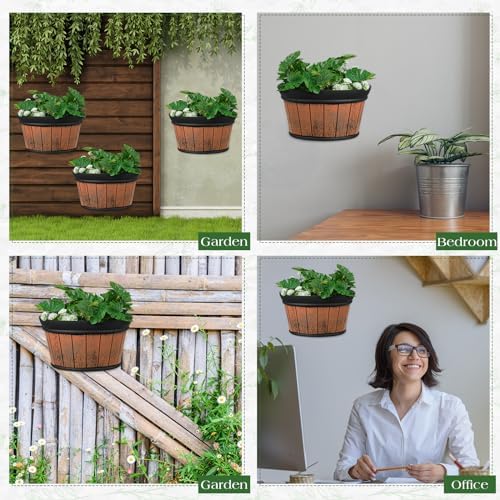 Layhit 6 Pcs Wall Hanging Planters, 10 Inches - Image 5