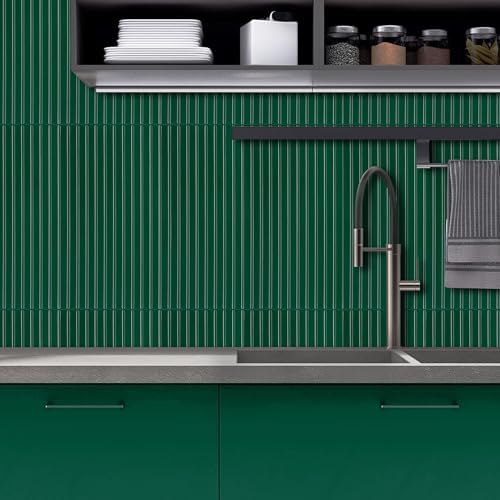 Select 5 Pack Peel and Stick Backsplash Tiles, Vinyl Self Adhesive Back - Image 5