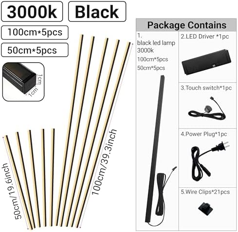 HAMRVL Black Wall Panel Lights - Image 4