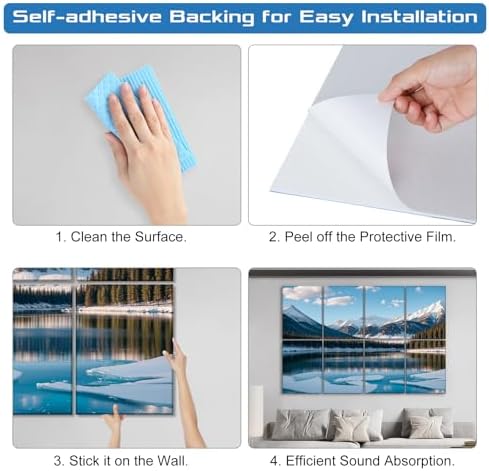 Decorative Acoustic Panels 8 Pack - Image 4