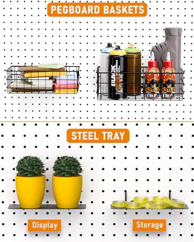 INCLY 30PCS Peg Board Organizer Accessories Kit - Image 2