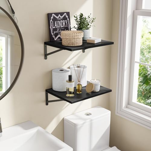 Fixwal 2pcs 11.8 in Deep Floating Shelves - Image 2