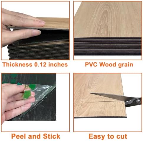 Yutianli Acoustical Wood Wall Panels Peel and Stick 17-Piece 14.2" X 9.5" Faux - Image 6