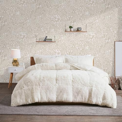 Heroad Peel and Stick Wallpaper Boho Beige Contact Paper 17.3''x196'' Floral - Image 6
