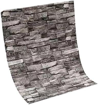 Queenbox 27.6x196.9 in Faux Brick Peel and Stick Foam Soft Waterproof Wall Panel by Queenbox
