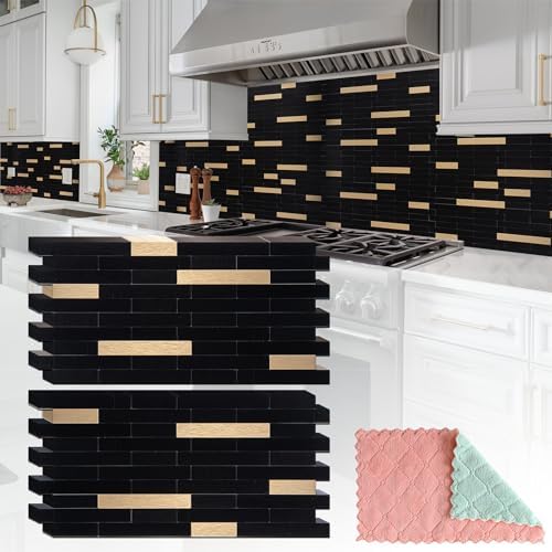 StyloVue 20 Sheets Peel and Stick Tile Backsplash by StyloVue
