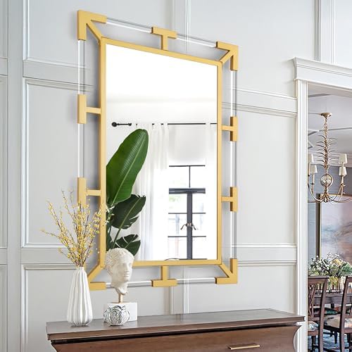 Chende Gold Wall Mirror for Decor - Image 4