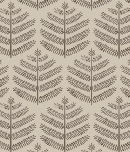 Orainege Peel and Stick Wallpaper Brown Leaf Wallpaper Boho by Orainege