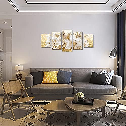 LUDUHU Modern Flower Theme Wall Art - Image 3