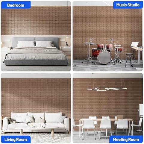 Self-Adhesive Acoustic Panels High Density Sound Proof Foam Panels - Image 6