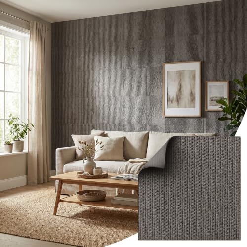VooBang 8-Pack 3D Wall Panels, Quartz Sand Mixed Material, Bendable & Cut-Free by VooBang
