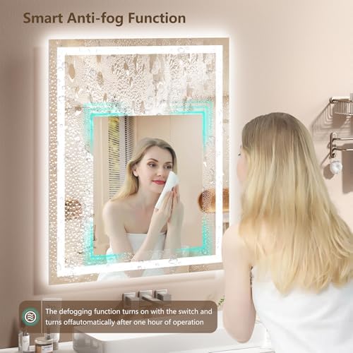 60"x 36" LED Bathroom Mirror - Image 4