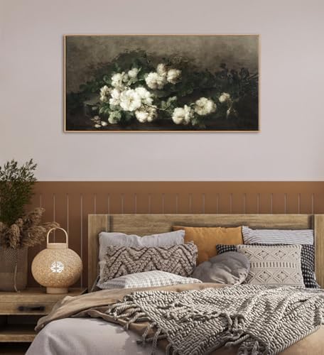 DJSYLIFE Vintage Framed Wall Art, 20x40 Inch - Image 3