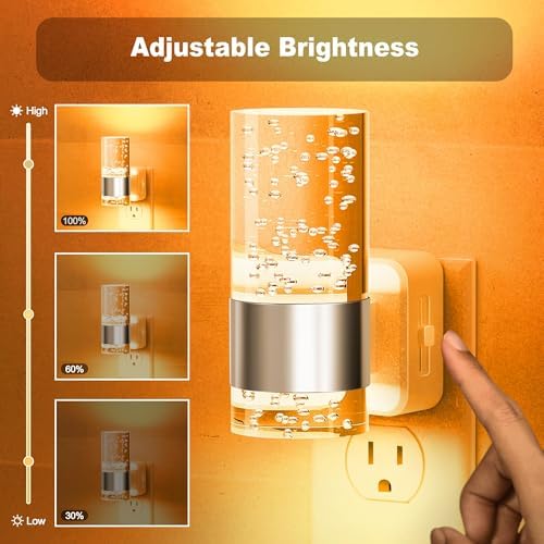JandCase Night Light, Automatic Night Lights Plug into Wall - Image 2