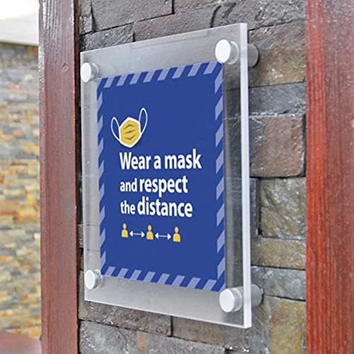 Azar Displays 105510 Standoff Sign Holder - Image 5