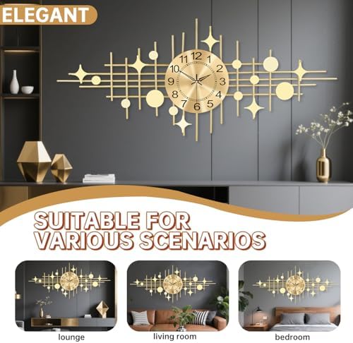 SIN&MI Wall Clock, Large Wall Clocks - Image 4