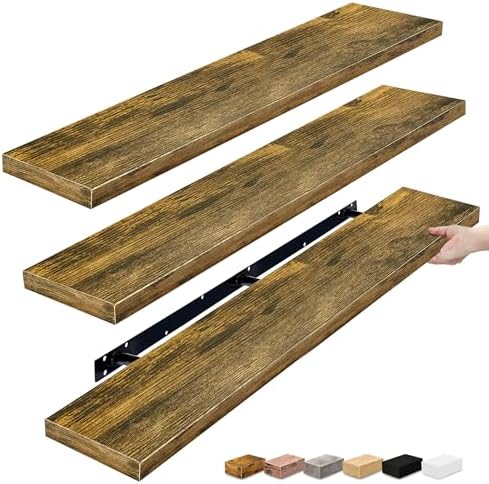 Sorbus Floating Shelves for Wall Storage by Sorbus