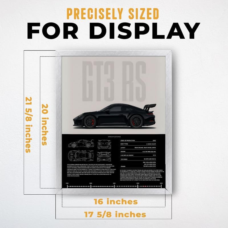 InkFlow Posters Vintage Racing Car Canvas Poster - Image 3