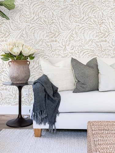 Ismoon Boho Peel and Stick Wallpaper Beige Neutral Farmhouse Contact Paper - Image 2