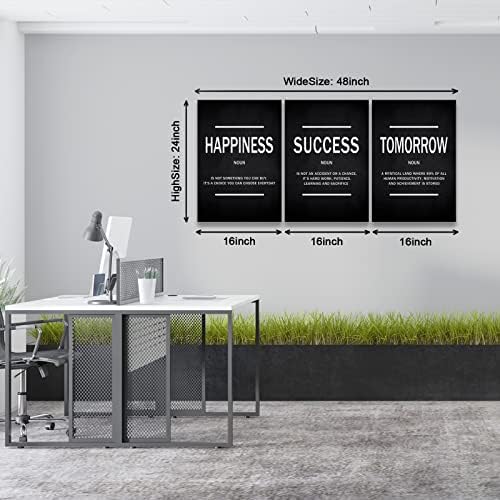 KAWAHONE Motivational Success Quotes Wall Art, Positive Entrepreneur Tomorrow - Image 7