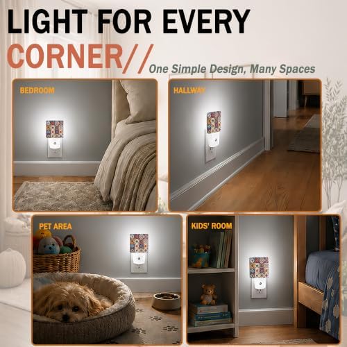 Night Light, Dusk to Dawn Nightlights Plug-in Wall Decorative - Image 7