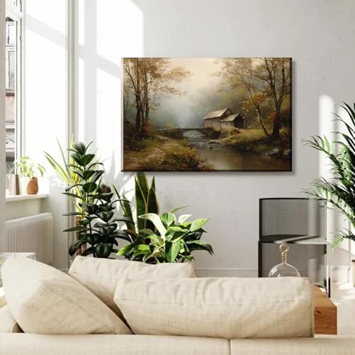 Serene Landscape Canvas Wall Art - Image 6
