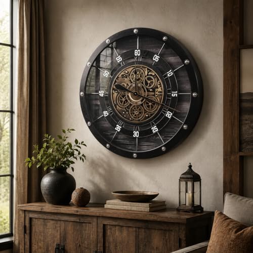 HOIBAI 30" Large Wall Clock - Image 6