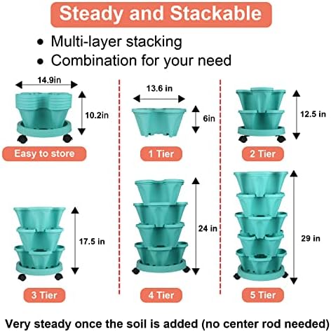 GameXcel Vertical Planter Tower - Image 6