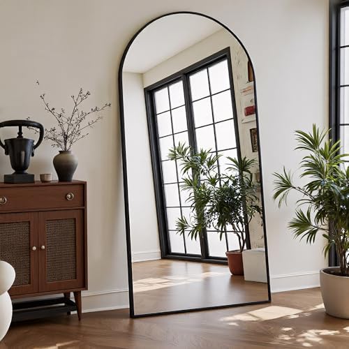 OGCAU 71"x30" Arched Full Length Mirror, Floor Full Body Mirror by OGCAU