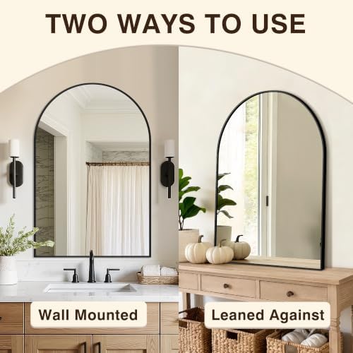 Arched Bathroom Vanity Mirror for Over Sink - Image 6