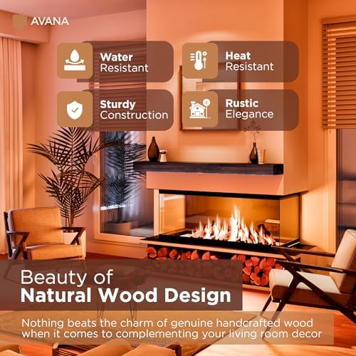 Avana Floating Fireplace Mantle - Image 4