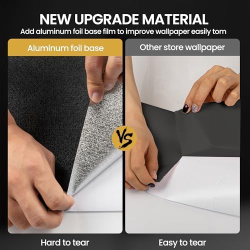 Black Wallpaper Peel and Stick - Image 3