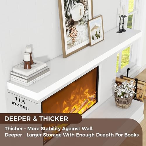72" Wide x 12" Deep Floating Shelves - Image 4