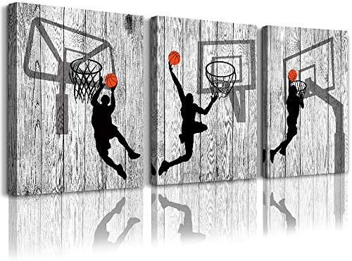 Black and white Canvas Wall Art by TTHYUEWS