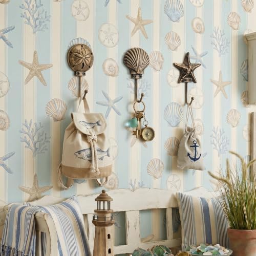 Hicarer 3 Pcs Ocean Cast Iron Wall Hooks - Image 5