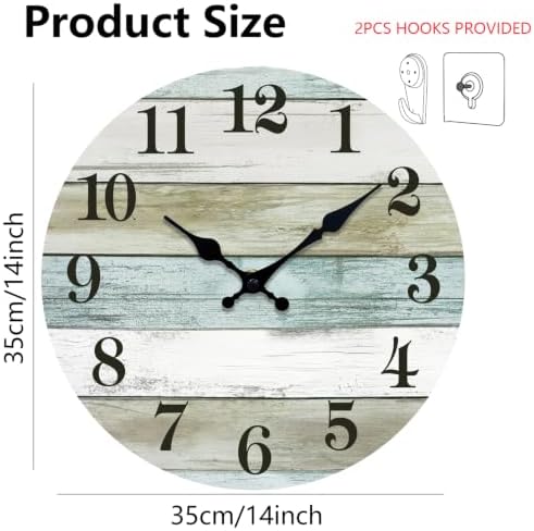 Large Wall Clock Battery Operated - Image 3