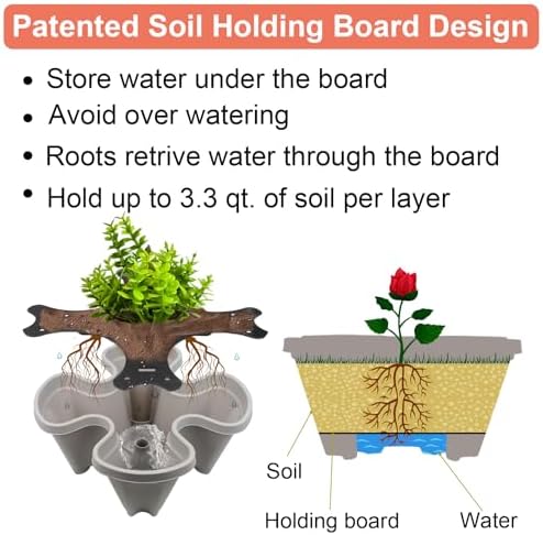 GameXcel Vertical Planter Tower - Image 7