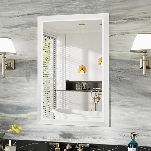 Briivue Bathroom Wall Mirror, 24x36 Inch by Briivuemodernmirrors