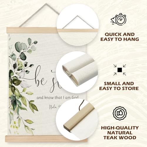 Supwhd Christian Wall Decor for Bedroom Living Room Office, Be Still and Know - Image 5