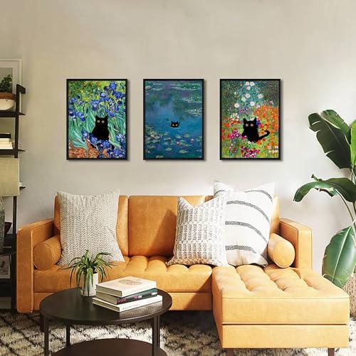 Monet Wall Art Set of 3 - Image 6