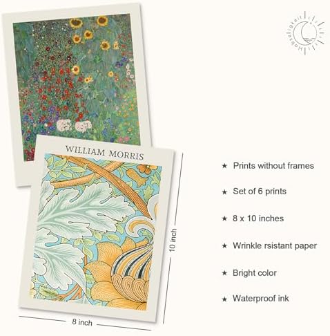 Habseligkeit William Morris Wall Art Prints, Retro Wall Decors - Image 2