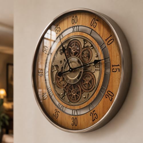 HOIBAI 24" Large Wall Clock by HOIBAI