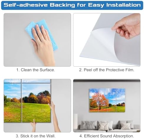 Decorative Acoustic Panels 8 Pack - Image 5