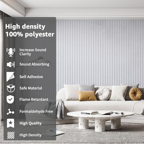 Art3dwallpanels Acoustic Panels, 5 Pack - Image 5