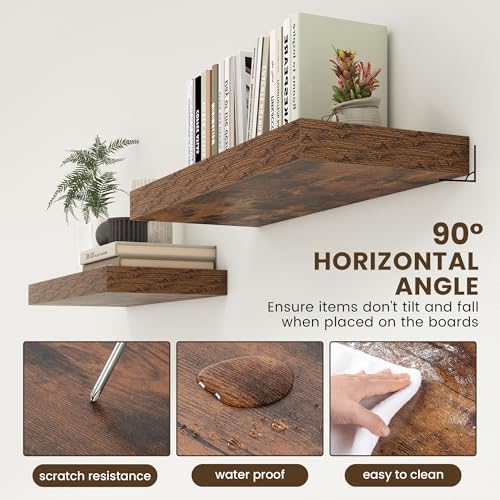 FLYJOE 30 Inch Floating Shelves - Image 4