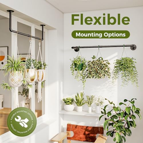 Bamworld Hanging Planters for Indoor Plants Plant Hanger Indoor - Image 5