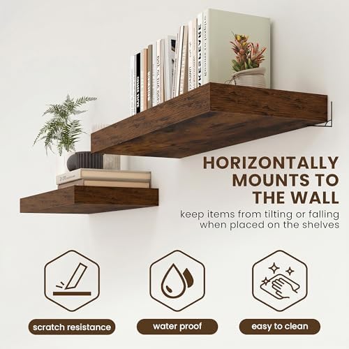 FLYJOE 20 Inch Floating Shelves - Image 7